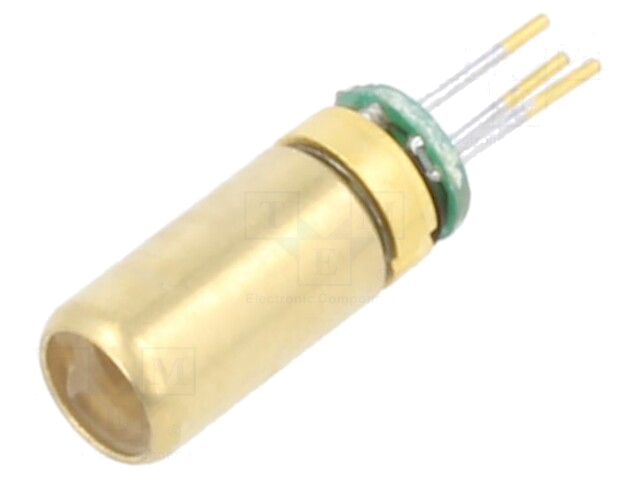 Module: laser; 1mW; rood; punt; 645÷660nm; 2,5÷3,3VDC; 15÷30mA Module: laser; 1mW; rood; punt; 645÷660nm; 2,5÷3,3VDC; 15÷30mA